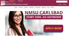 Desktop Screenshot of carlsbad.nmsu.edu