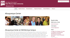 Desktop Screenshot of abq.nmsu.edu