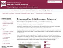 Tablet Screenshot of ehe.nmsu.edu