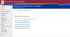 Desktop Screenshot of mediasite-server.nmsu.edu