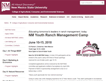 Tablet Screenshot of nmyrm.nmsu.edu