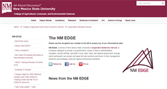 Desktop Screenshot of nmedge.nmsu.edu