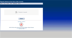 Desktop Screenshot of magnet.nmsu.edu