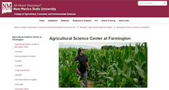 Desktop Screenshot of farmingtonsc.nmsu.edu