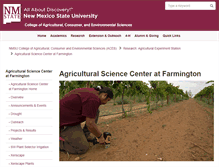 Tablet Screenshot of farmingtonsc.nmsu.edu