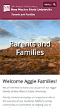 Mobile Screenshot of families.nmsu.edu