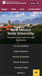 Mobile Screenshot of nmsu.edu