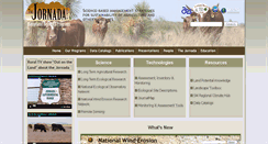 Desktop Screenshot of jornada.nmsu.edu
