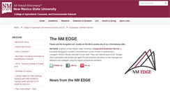 Desktop Screenshot of edge.nmsu.edu