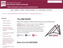 Tablet Screenshot of edge.nmsu.edu