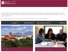 Tablet Screenshot of jobs.nmsu.edu