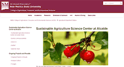 Desktop Screenshot of alcaldesc.nmsu.edu
