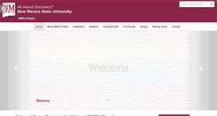 Desktop Screenshot of grants.nmsu.edu