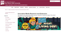 Desktop Screenshot of mediaproductions.nmsu.edu