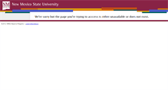 Desktop Screenshot of chemeng.nmsu.edu