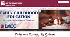 Desktop Screenshot of dacc.nmsu.edu