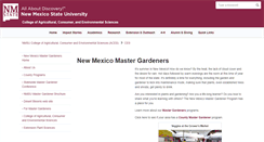 Desktop Screenshot of mastergardeners.nmsu.edu