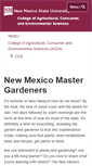 Mobile Screenshot of mastergardeners.nmsu.edu