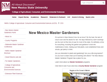 Tablet Screenshot of mastergardeners.nmsu.edu